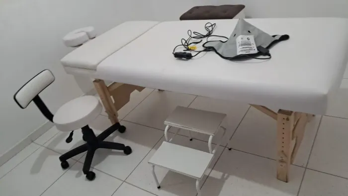 Kit Estética R$ 800 - Maca + Mocho + Escada + Máscara Térmica 