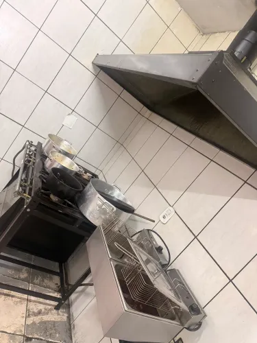 Fogão com forno industrial
