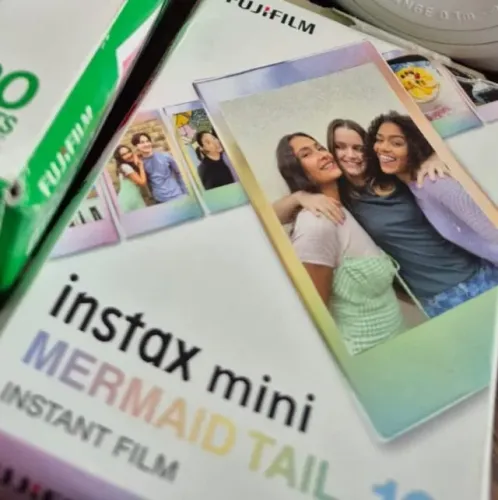 10 filmes borda colorida para máquina Instak
