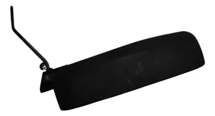Maçaneta Externa Porta Direita Fiat Fiorino 2013 2014 Preto Dianteira/traseira