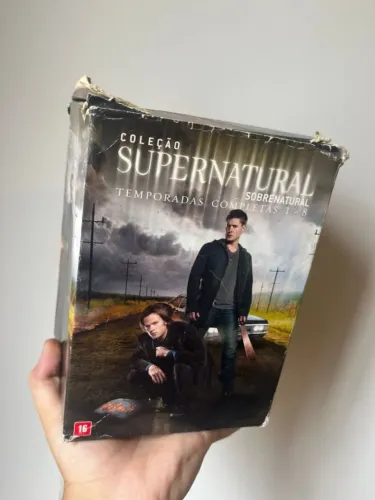Box DVD Supernatural (Sobrenatural) Temporadas 1 a 8 Completo - Original