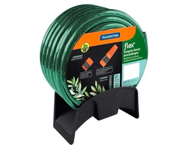 Mangueira para Jardim 20 Metros com Esguicho e Suporte TRAMONTINA