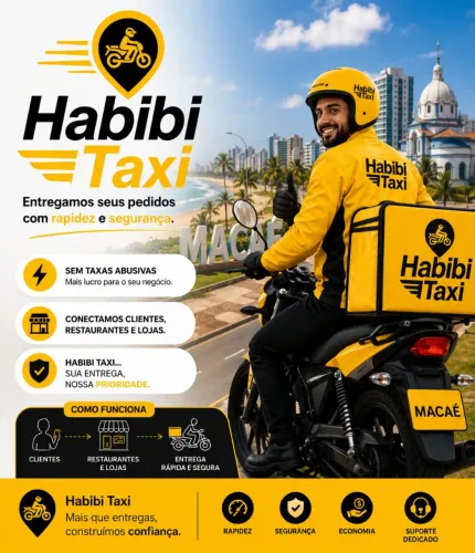 Serviço de Entrega Rápida em Macaé - Habibi Taxi