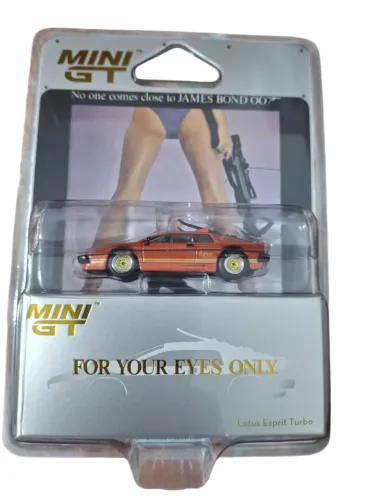 Mini Gt Lotus Esprit Turbo Copper Fire Metallic For Your Eyes Only 007