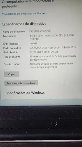Notebook Dell inspion 14