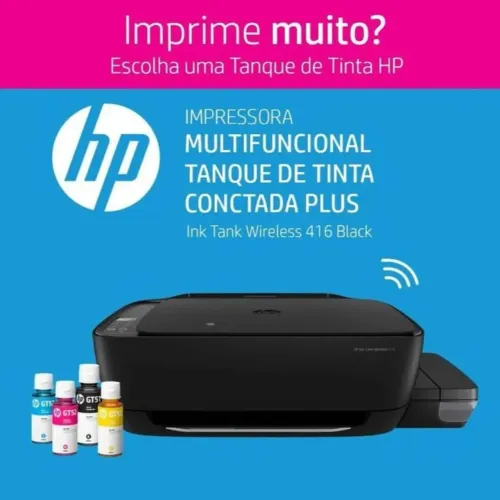 Multifuncional HP Ink Tank 416 Tanque de Tinta Wi-Fi Bivolt (Z4B55A)