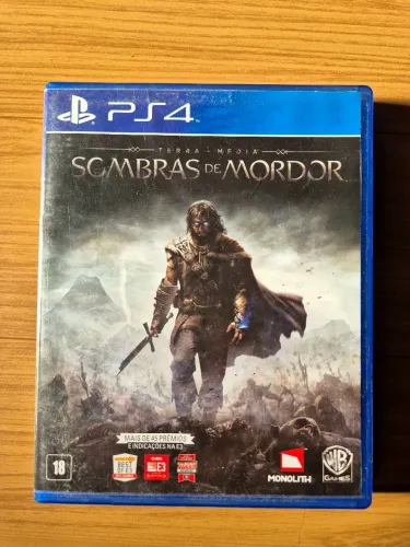 Jogo PS4 Original ? Sombras de Mordor