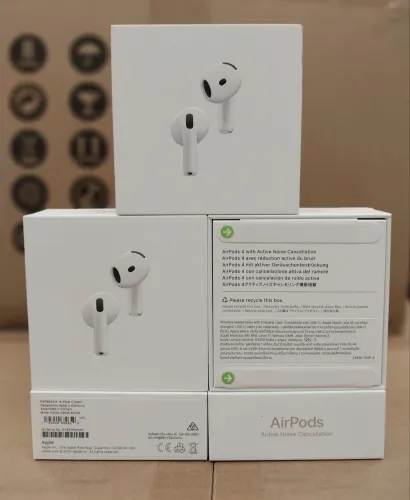 AIRPODS 4 S/CANCELAMENTO NOVO LACRADO, LOJA NO RIOMAR.