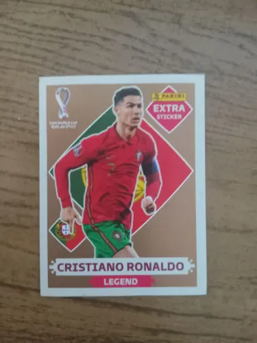 EXTRA STICKER CRISTIANO RONALDO 