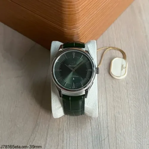 Relógio ÔMEGA Consteletion - ETA S/c - Verde Pulseira e Fundo .