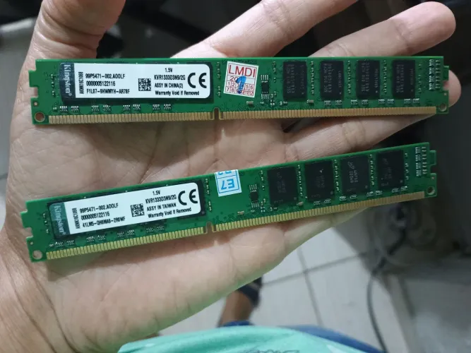 2 Kit MEMÓRIA RAM DDR3 2GB