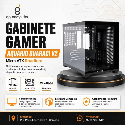 Gabinete Gamer Guaraci 