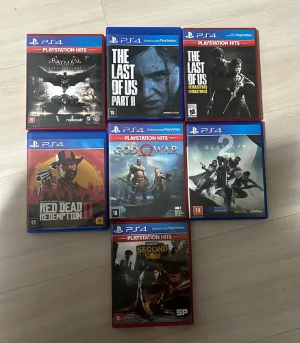 Combo jogos Playstation 4