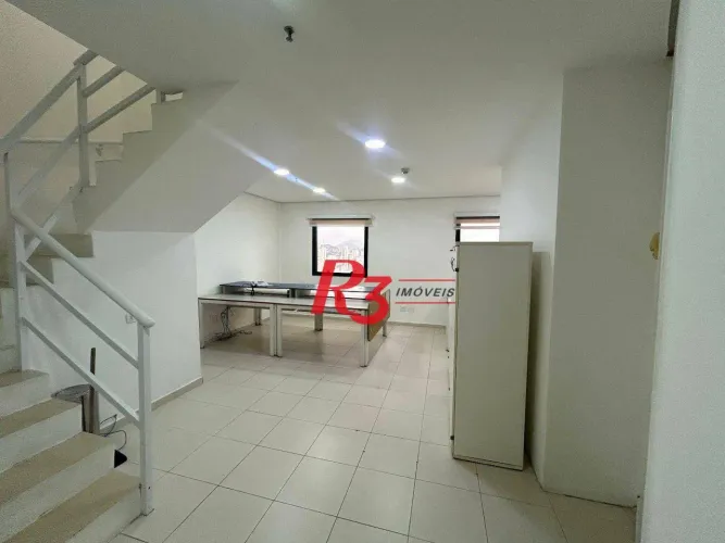 Sala, 85 m² - venda por R$ 650.000,00 ou aluguel por R$ 7.500,00/mês - Boqueirão - Santos/