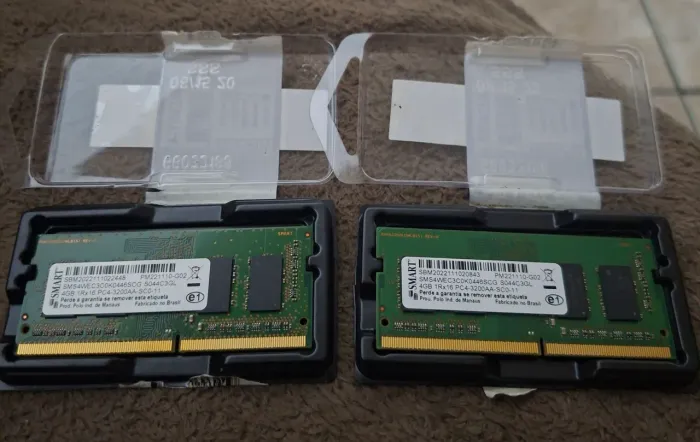 Memória ram Notebook 8GB ddr4 SODIMM 3200mhz 2x4