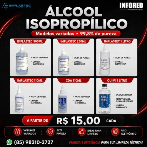 Álcool Isopropílico 99,8%