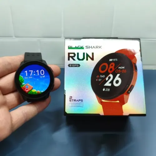 Smartwatch Blackshark Run Preto Gps Integrado