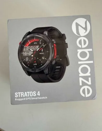 Relógio Zeblaze GPS, Bússola, lanterna e à prova de água