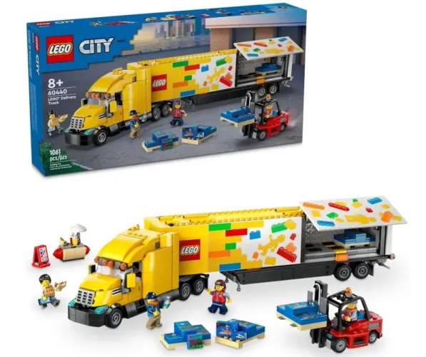 Lego 60440 Caminhão Lego Amarelo - Lacrado (Sem caixa)