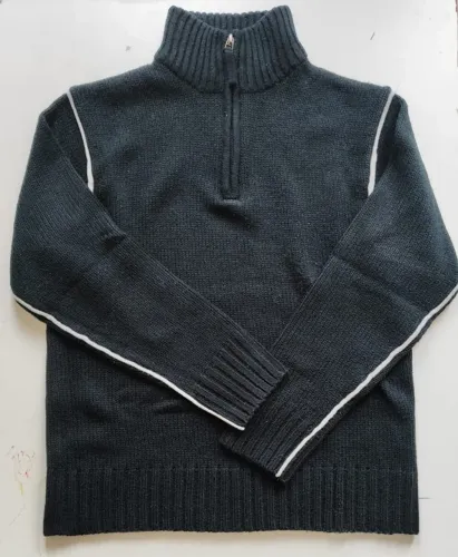 Blusa Social Preta de Linha