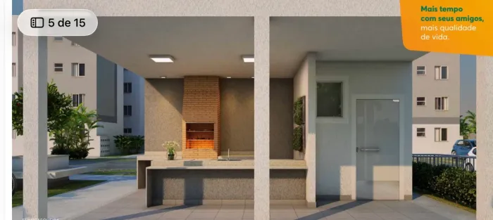 Apartamento mobiliado para alugar