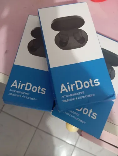 Fone sem fio bluetooth airdots preto redmi