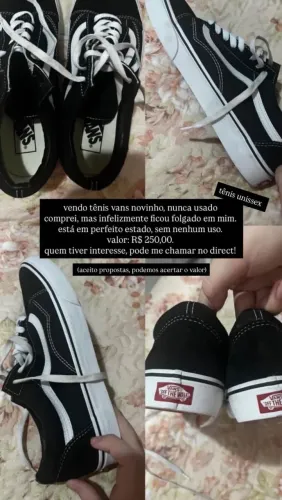 Tênis Vans Old School Unissex Original