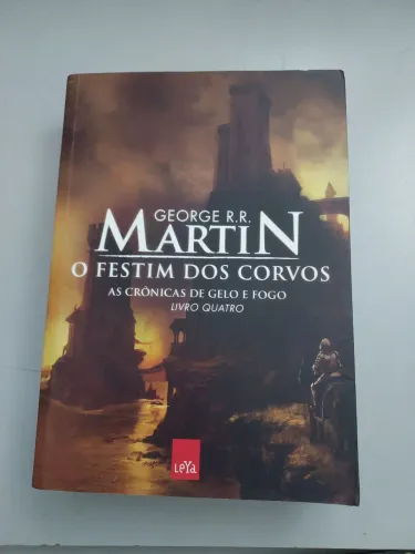 Livro 4 " O Festim Dos Corvos" da série às Crônicas do gelo e fogo- game of thrones