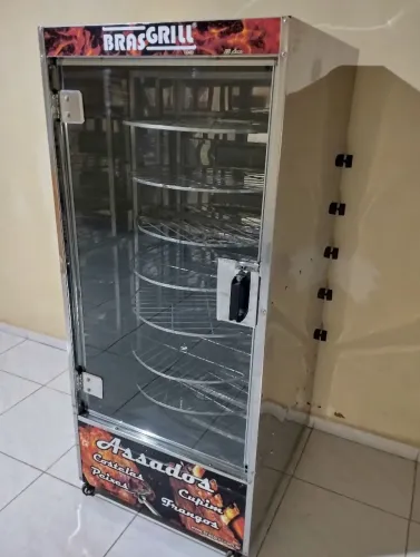 Máquina de assar carne e frango veja as Descrições do produto