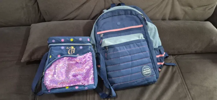 Mochila e lancheira Sestini