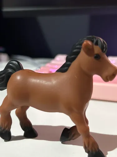 Dois cavalos de brinquedo