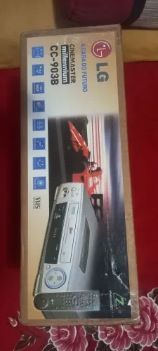 Video cassete lg 7 cabeças novo