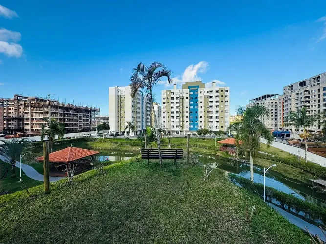Apartamento de 2 dormitórios na Pedra Branca - PLC