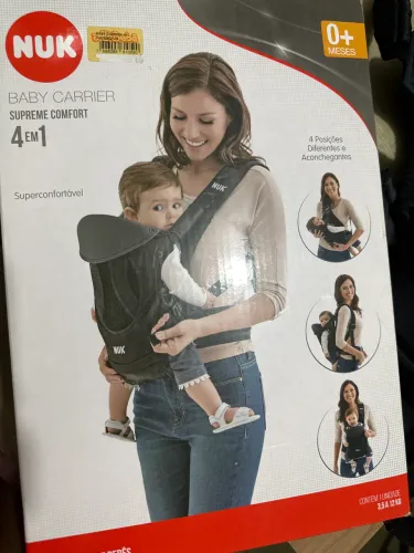 Canguru NUK 4 em 1 para bebês de 0 a 1 ano até 12 kg 