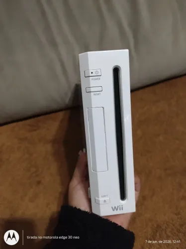 Console Wii usa só lê jogo original