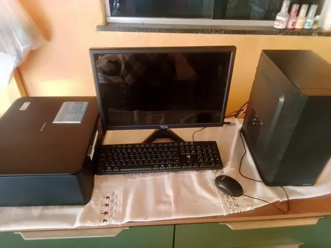 Computador mais impressora