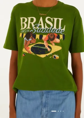 Blusa Brasil Farm- TAM P