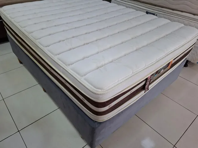 Cama Box Casal, Castor, PREMIUM - ENTREGA GRÁTIS