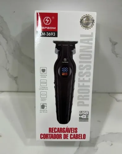 Máquina de barba e acabamento