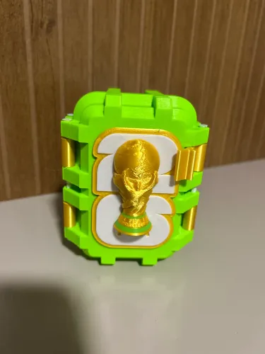 Porta figurinhas copa do mundo