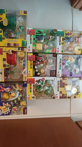 Set Super Mario S.H.Figuarts + 1up bônus