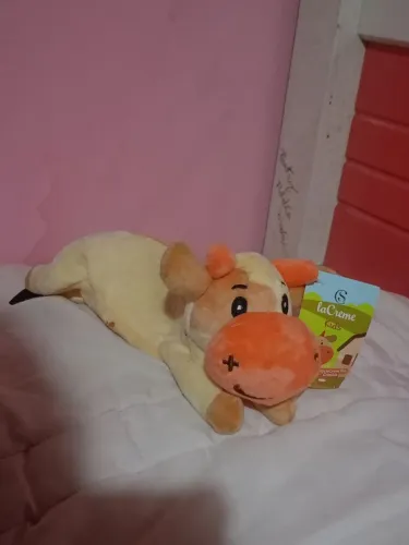 Estojo vaquinha cacau show la creme