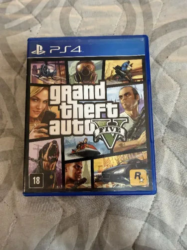 GTA V ? Grand Theft Auto 5 ? PS4 (mídia física)