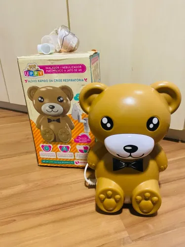 Inalador E Nebulizador Infantil Soniclear Uppy Ursinho - Perfeito Estado