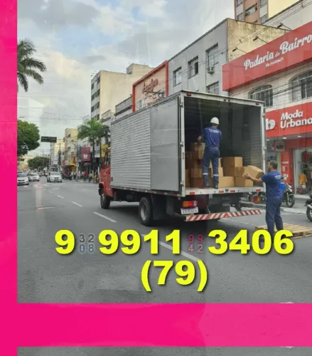 Frete em Nossa Senhora do Socorro, Aracaju e Sergipe! Agende sua mudança!