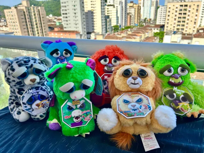 Lote com 6 Feistys Variados