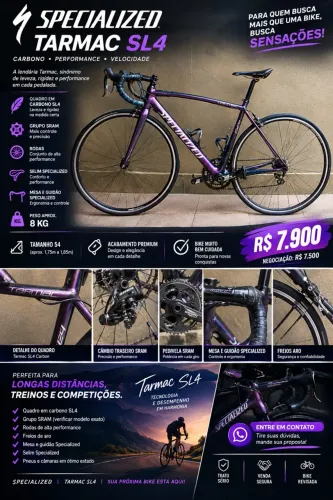 Bike speed Specialized Tamark SL4