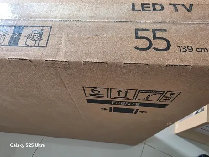 Smart TV LG 55'' 4K webOS 25 Ai Controle Smart Magic 55AU801, Nova na caixa, Nota Fiscal