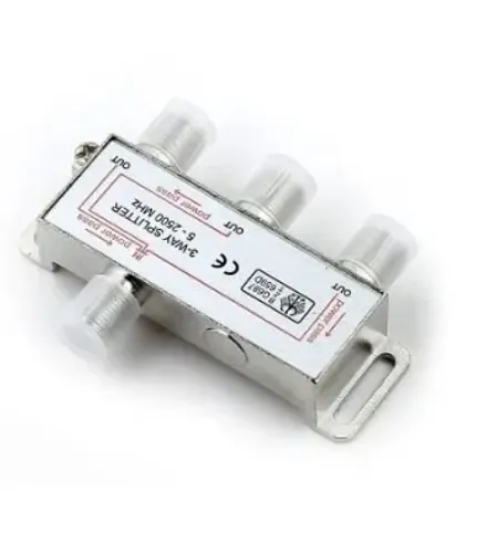 Divisor De Sinal De Antena Tv 1x3 5-2500MHz