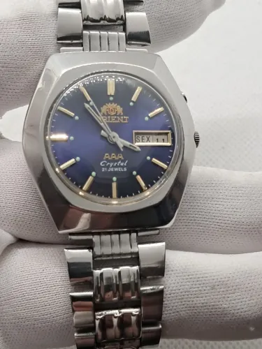 RELOGIO ORIENT AUTOMÁTICO AZUL